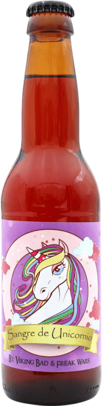 3,95 € 免费送货 | 草本利口酒 Viking Bad Sangre de Unicornio 西班牙 三分之一升瓶 33 cl Hidromiel — 蜂蜜酒
