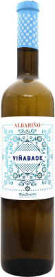 16,95 € Бесплатная доставка | Белое вино Viñabade D.O. Rías Baixas Испания Albariño бутылка 75 cl