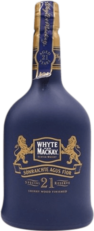 318,95 € Envio grátis | Whisky Blended Whyte & Mackay Especial Reserva Reino Unido 21 Anos Garrafa 70 cl