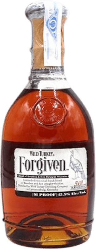 99,95 € Kostenloser Versand | Whisky Bourbon Wild Turkey Forgiven Vereinigte Staaten Flasche 70 cl