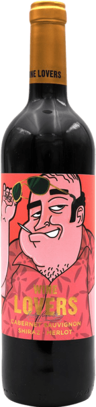 4,95 € Kostenloser Versand | Rotwein Wine Lovers El Macho Ibérico I.G.P. Vino de la Tierra de Castilla Spanien 75 cl