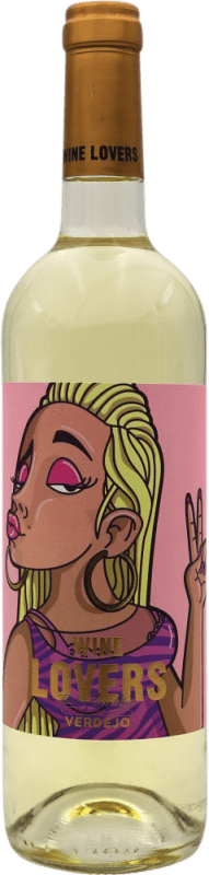 5,95 € Kostenloser Versand | Weißwein Wine Lovers La Choni I.G.P. Vino de la Tierra de Castilla Spanien Verdejo 75 cl