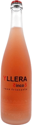 8,95 € 免费送货 | 玫瑰气泡酒 Yllera Frizzante 5.5 Rosado I.G.P. Vino de la Tierra de Castilla y León 卡斯蒂利亚莱昂 西班牙 瓶子 75 cl