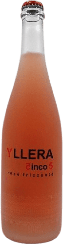 8,95 € 免费送货 | 玫瑰气泡酒 Yllera Frizzante 5.5 Rosado I.G.P. Vino de la Tierra de Castilla y León 卡斯蒂利亚莱昂 西班牙 瓶子 75 cl