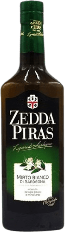 26,95 € Envío gratis | Licores Zedda Piras Mirto di Sardegna Blanco Italia Botella 70 cl