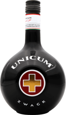 24,95 € Kostenloser Versand | Liköre Zwack Unicum Ungarn Flasche 1 L