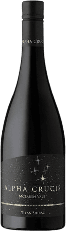 52,95 € Envío gratis | Vino tinto Alpha Crucis Titan Shiraz I.G. McLaren Vale Australia Syrah Botella 75 cl
