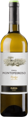 21,95 € Envio grátis | Vinho branco Finca Montepedroso Sobre Lías D.O. Rueda Castela e Leão Espanha Verdejo Garrafa Magnum 1,5 L
