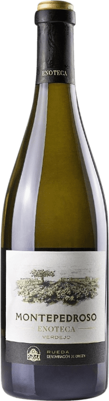 44,95 € 免费送货 | 红酒 Finca Montepedroso Enoteca D.O. Rueda 卡斯蒂利亚莱昂 西班牙 Verdejo 瓶子 75 cl