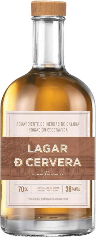 25,95 € Envio grátis | Licor de Ervas Lagar de Cervera Galiza Espanha Albariño — Albarinho 70 cl
