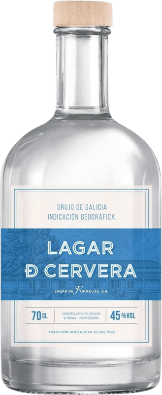 33,95 € Envoi gratuit | Eau-de-vie Orujo Lagar de Cervera Galice Espagne Albariño — Albarinho 70 cl