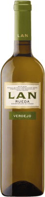 9,95 € Kostenloser Versand | Weißwein Lan D.O. Rueda Kastilien und León Spanien Verdejo 75 cl