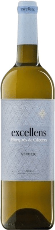 21,95 € 免费送货 | 白酒 Marqués de Cáceres Excellens D.O. Rueda 卡斯蒂利亚莱昂 西班牙 Verdejo 瓶子 Magnum 1,5 L