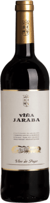 15,95 € Spedizione Gratuita | Vino rosso Pago de la Jaraba Viña Jaraba Castilla-La Mancha Spagna Tempranillo, Merlot, Cabernet Sauvignon Bottiglia 75 cl