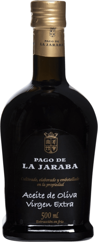 19,95 € 免费送货 | 橄榄油 Pago de la Jaraba EVOO 特级初榨 西班牙 Cornicabra — 角牛角葡萄 中瓶装 50 cl