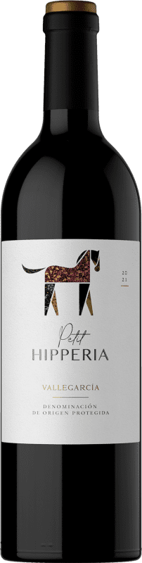 49,95 € Free Shipping | Red wine Pago de Vallegarcía Petit Hipperia I.G.P. Vino de la Tierra de Castilla Castilla la Mancha Spain Merlot, Cabernet Sauvignon, Cabernet Franc, Petit Verdot Bottle 75 cl Alcohol-Free