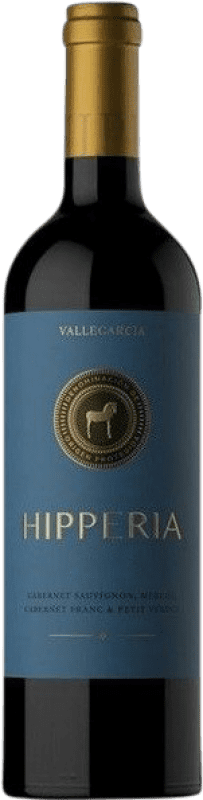 106,95 € Kostenloser Versand | Rotwein Pago de Vallegarcía Hipperia I.G.P. Vino de la Tierra de Castilla Kastilien-La Mancha Spanien Merlot, Cabernet Sauvignon, Cabernet Franc, Petit Verdot Magnumflasche 1,5 L
