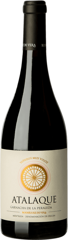 24,95 € Envío gratis | Vino tinto Pepe Rodríguez de Vera Atalaque de la Peraleda D.O. Méntrida Castilla la Mancha España Garnacha Botella 75 cl