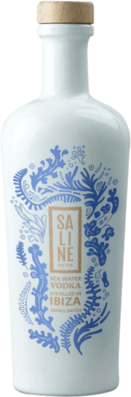 71,95 € Envío gratis | Vodka Pepe Rodríguez de Vera Saline Islas Baleares España Botella 70 cl