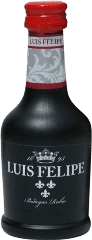 10,95 € Envoi gratuit | Brandy Rubio Luis Felipe Andalousie Espagne Mini-Bouteille 4 cl