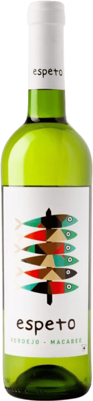 7,95 € Kostenloser Versand | Weißwein Volver Espeto I.G.P. Vino de la Tierra de Castilla Kastilien-La Mancha Spanien Verdejo 75 cl