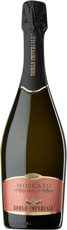 13,95 € Free Shipping | White sparkling Borgo Imperiale D.O.C.G. Moscato d'Asti Piemonte Italy Muscat Bottle 75 cl