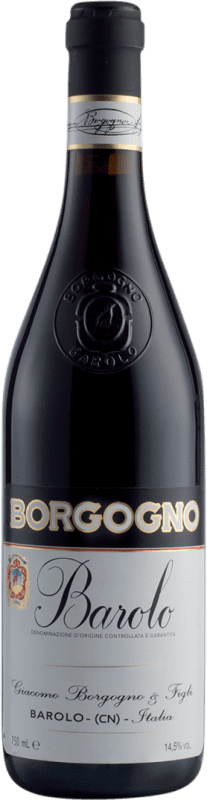 118,95 € Kostenloser Versand | Rotwein Giacomo Borgogno Clásico D.O.C.G. Barolo Italien Nebbiolo Flasche 75 cl