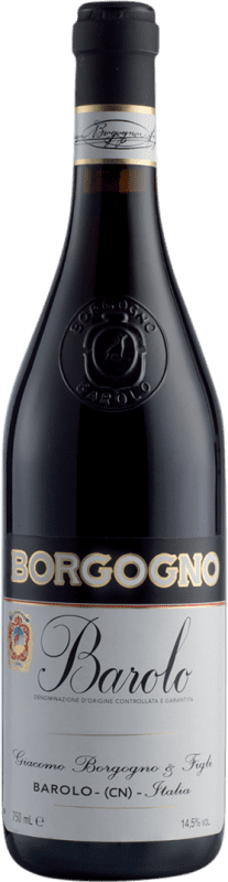 117,95 € Envio grátis | Vinho Tinto Giacomo Borgogno Clássico D.O.C.G. Barolo Itália Nebbiolo 75 cl