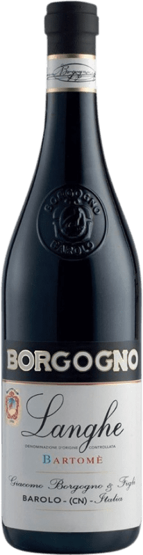 51,95 € Envoi gratuit | Vin Rouge Giacomo Borgogno Bartomè D.O.C. Langhe Italie Nebbiolo 75 cl