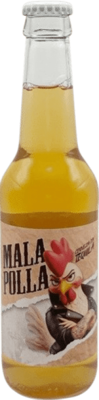 3,95 € Envío gratis | Cerveza Mala Polla. Con Tequila España Botellín Tercio 33 cl