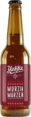 3,95 € Spedizione Gratuita | Birra Yakka Marzen Castilla-La Mancha Spagna Bottiglia Terzo 33 cl