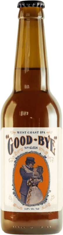 3,95 € Kostenloser Versand | Bier Yakka Good Bye IPA — India Pale Ale Kastilien-La Mancha Spanien Drittelliterflasche 33 cl
