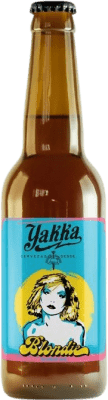 2,95 € Envoi gratuit | Bière Yakka Blondie Castilla La Mancha Espagne Bouteille Tiers 33 cl