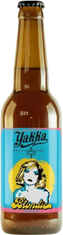 2,95 € Free Shipping | Beer Yakka Blondie Castilla la Mancha Spain One-Third Bottle 33 cl