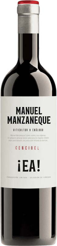 15,95 € Kostenloser Versand | Rotwein EA Vinos by Manzaneque EA Viñas Viejas I.G.P. Vino de la Tierra de Castilla Kastilien-La Mancha Spanien Tempranillo Flasche 75 cl