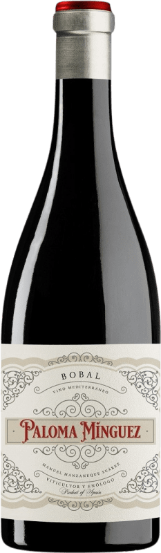 14,95 € Бесплатная доставка | Красное вино EA Vinos by Manzaneque Paloma Mínguez D.O. Valencia Сообщество Валенсии Испания Bobal — Бобаль Бутылка 75 cl