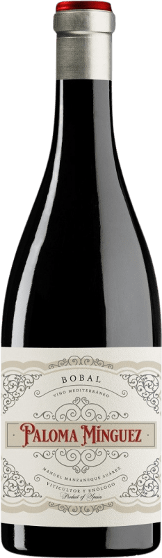 15,95 € Free Shipping | Red wine EA Vinos by Manzaneque Paloma Mínguez D.O. Valencia Valencian Community Spain Bobal Bottle 75 cl