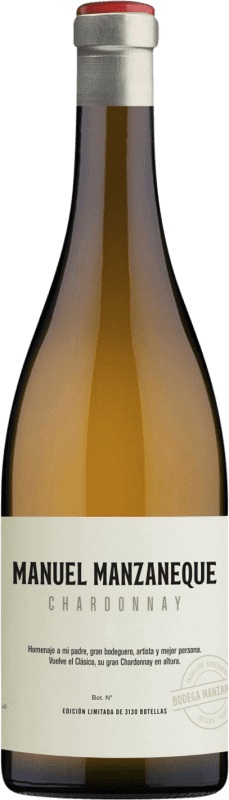 28,95 € Envoi gratuit | Vin blanc EA Vinos by Manzaneque I.G.P. Vino de la Tierra de Castilla Castilla La Mancha Espagne Chardonnay Bouteille 75 cl