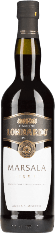 12,95 € Free Shipping | Red wine Fratelli Lombardo Dry D.O.C. Marsala Sicily Italy Grillo, Inzolia Bottle 1 L