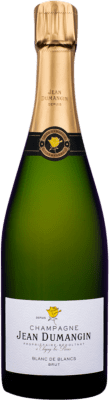 54,95 € Kostenloser Versand | Weißer Sekt Jean Dumangin Blanc de Blancs Terroir Brut Reserve A.O.C. Champagne Frankreich Chardonnay Flasche 75 cl