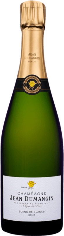 54,95 € Envoi gratuit | Vin Mousseux Blanc Jean Dumangin Terroir Brut Blanc de Blancs Réserve A.O.C. Champagne France Chardonnay Bouteille 75 cl