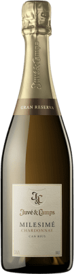 42,95 € Envío gratis | Espumoso blanco Juvé y Camps Milesimé D.O. Cava Cataluña España Chardonnay Botella 75 cl