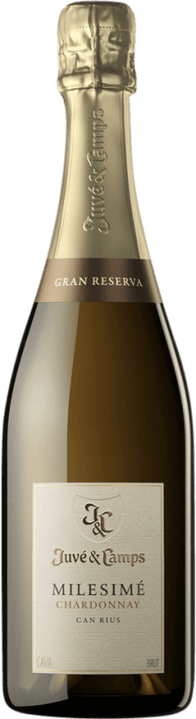 42,95 € 送料無料 | 白のスパークリングワイン Juvé y Camps Millésimé D.O. Cava カタロニア スペイン Chardonnay — シャルドネ ボトル 75 cl