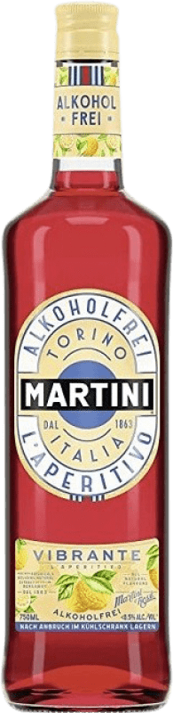 17,95 € 送料無料 | ベルモット Martini Rojo Vibrante スペイン ボトル 75 cl アルコールなし