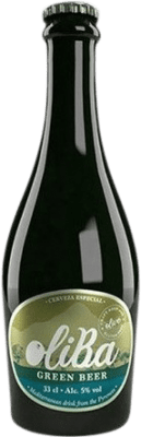 2,95 € Kostenloser Versand | Bier Oliba Green Praga Spanien Drittel-Liter-Flasche 33 cl