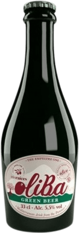 2,95 € 送料無料 | ビール Oliba Green Raíces スペイン 1/3ボトル 33 cl