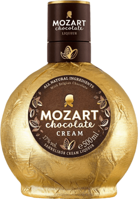 18,95 € 送料無料 | クリームリキュール Suntory Mozart オーストリア ミディアムボトル 50 cl Chocolat — チョコレート