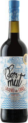 Vermut SyS Cantueso Rojo Grano de Oro Etiqueta Azul 75 cl