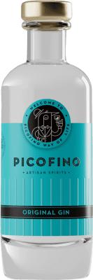 16,95 € Spedizione Gratuita | Gin Patito Ruso Picofino Original Gin Principato delle Asturie Spagna Piccola Bottiglia 20 cl