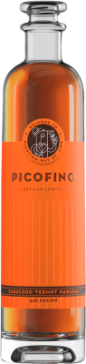 29,95 € 免费送货 | 苦艾酒 Patito Ruso Picofino Gin Fusion Naranja 阿斯图里亚斯公国 西班牙 瓶子 75 cl